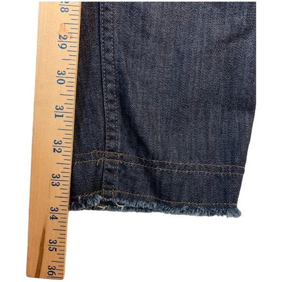 WRAP LONDON Overalls Black Denim Cotton Raw Hem Skinny Leg Women’s Size 6 - Picture 10 of 11